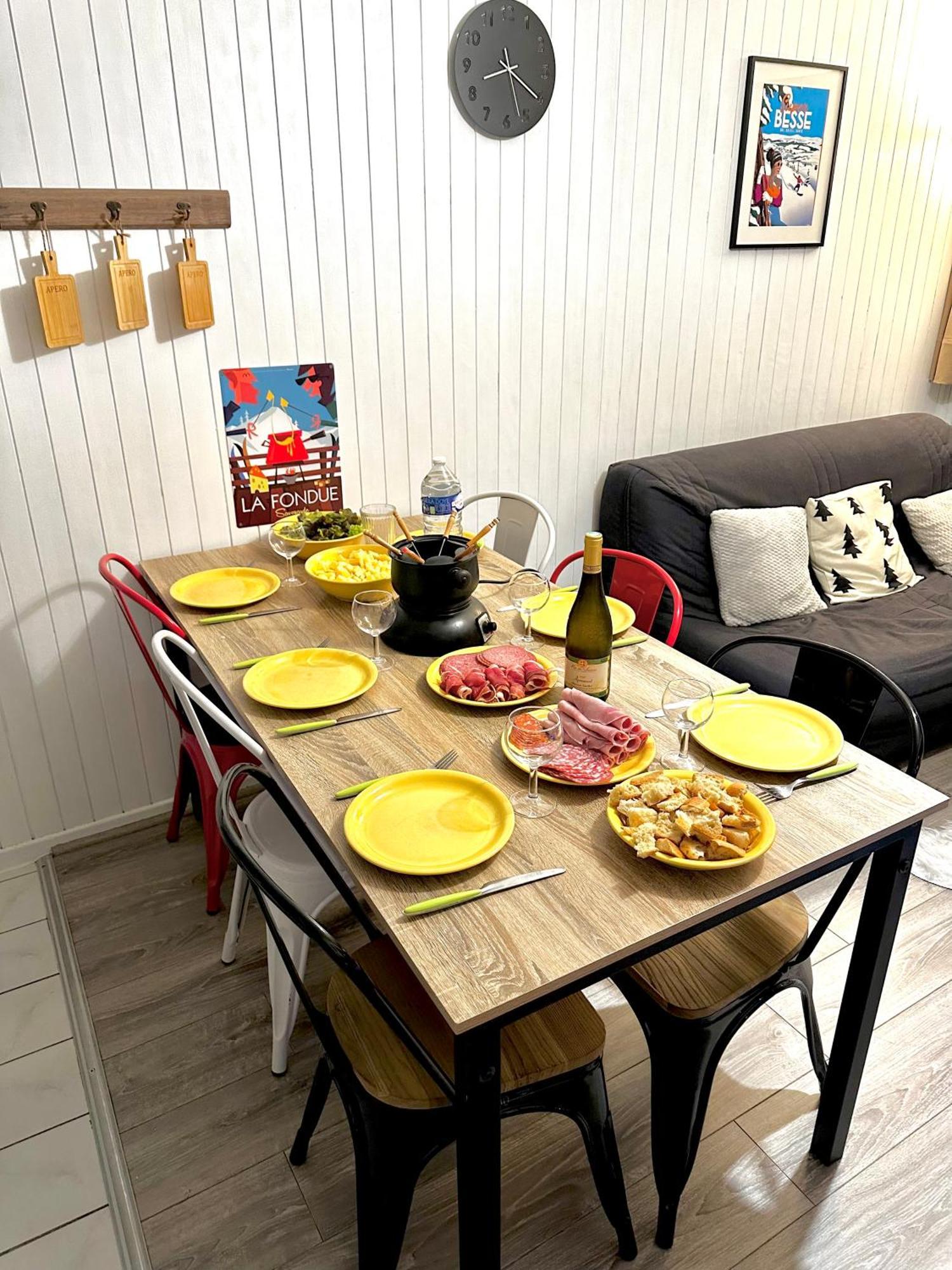 Appartement Cosy Centre Station De Super Besse Pour 2 A 6 Personnes ภายนอก รูปภาพ